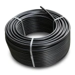 لفة أنابيب HDPE ضغط 12.5 بار PE 100 قطر خارجي 25 مم SDR 13.6 لون أسود