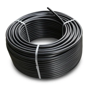 لفة أنابيب HDPE ضغط 12.5 بار PE 100 قطر خارجي 25 مم SDR 13.6 لون أسود