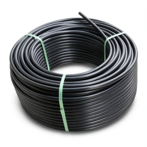 HDPE Plastic Coil Pipe 12.5 Bar Pressure PE 100 OD 32 mm SDR 13.6 Black