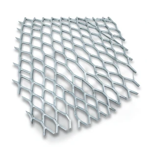 Galvanised Expanded Metal Thickness 1.5 mm Size 1×2 meters