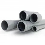 UPVC Pipes Plasco Nominal Pressure 16 Bar Outside Diameter 400 mm Thickness 29.7 mm Gray Colour