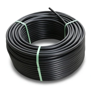 لفة أنابيب HDPE ضغط 5 بار PE 80 قطر خارجي 160 مم SDR 26 لون أسود
