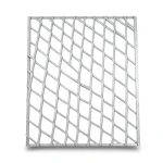 Galvanised Expanded Metal Thickness 2.7 mm Size 1×2 meters