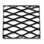 Hot Rolled (Black) Steel Expanded Metal Mesh  Bahri Thickness 3.8 mm Width 1.22 M Length 3 meter | Bait Al Tatawor Company