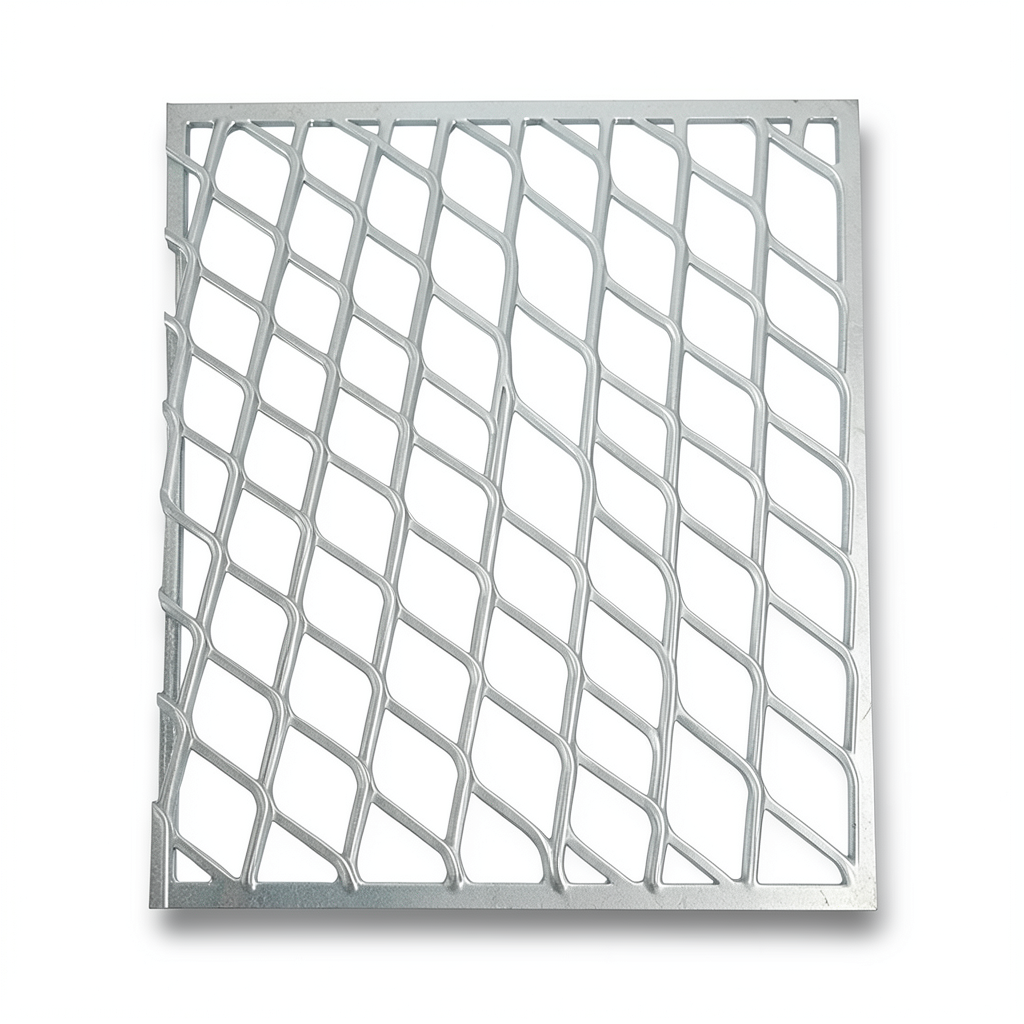 Galvanised Expanded Metal Thickness 1.5 mm Size 1.22×2.44 m