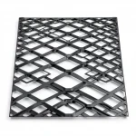Hot Rolled (Black) Steel Expanded Metal Mesh  Bahri Thickness 2.7 mm Width 1.22 M Length 5 meter | Bait Al Tatawor Company