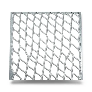 Galvanised Expanded Metal Thickness 2.7 mm Size 1.22×2.44 meters