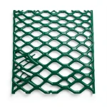 شبك بقلاوة حديد مطلي PVC سماكة 2.7 مم مقاس 1.22×2.44 متر