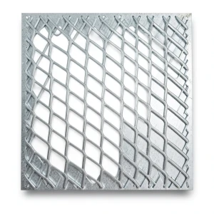 Galvanised Expanded Metal Thickness 4 mm Size 1.22×2.44 meters