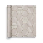 Italian Wallpaper 10m x 0.73m Light Brown, Model 44808