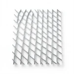 Galvanised Expanded Metal Thickness 1.2 mm Size 1×2 meters