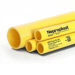 Neproplast  HDPE Pipes PE 100 Pressure 6 Bar Outside Diameter 160 mm Thickness 5.8 mm Color Yellow