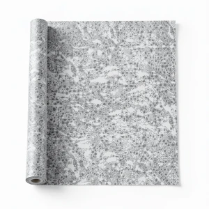 Italian Wallpaper Patterned Design Gray Color, Size 10m x 1.06m, Model RC19035