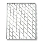 Galvanised Expanded Metal Thickness 1.2 mm Size 1×2 meters