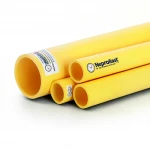Neproplast  HDPE Pipes PE 100 Pressure 6 Bar Outside Diameter 200 mm Thickness 7.3 mm Color Yellow