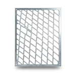 Galvanised Expanded Metal Thickness 2.7 mm Size 1×2 meters