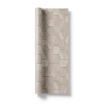 Italian Wallpaper 10m x 0.73m Light Brown, Model 44808