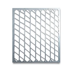 Galvanised Expanded Metal Thickness 2.7 mm Size 1×2 meters