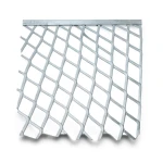 Galvanised Expanded Metal 3 mm Thickness 1×2 meters
