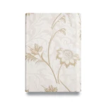 Italian Wallpaper Floral Design 10m x 0.73m Pale Beige, Model 4963
