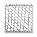 Galvanised Expanded Metal Thickness 2.7 mm Size 1.22×2.44 meters