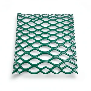 PVC Coated Expanded Metal Thickness 1.8 mm Size 1.22×2.44 meters
