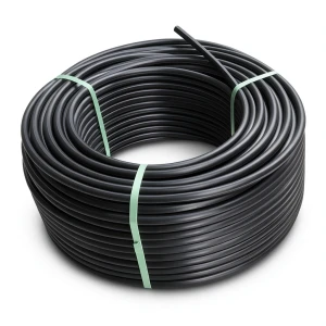 HDPE Plastic Coil Pipe PN 10 Bar PE 80 OD 90 mm SDR 13.6 Black