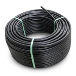 لفة أنابيب HDPE ضغط 10 بار PE 80 قطر خارجي 110 مم SDR 13.6 لون أسود