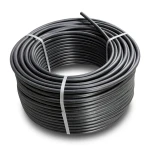لفة أنابيب HDPE ضغط 10 بار PE 80 قطر خارجي 125 مم SDR 13.6 لون أسود