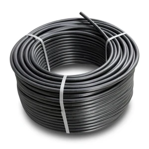 HDPE Plastic Coil Pipe PN 10 Bar PE 80 OD 125 mm SDR 13.6 Black