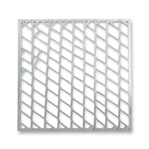 Galvanised Expanded Metal Thickness 4 mm Size 1.22×2.44 meters