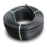 لفة أنابيب بولي ايثيلين عالي الكثافة ضغط 8 بار [PE 80] قطر خارجي 63 مم SDR 17 لون أسود