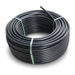 لفة أنابيب بولي ايثيلين عالي الكثافة ضغط 10 بار [PE 80] قطر خارجي 140 مم SDR 13.6 لون أسود