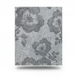 Italian Wallpaper, size 10m x 0.53m, Gray Color, Model 6221