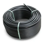 لفة أنابيب HDPE ضغط 8 بار PE 80 قطر خارجي 140 مم SDR 17 لون أسود