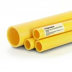 Neproplast  HDPE Pipes PE 100 Pressure 6 Bar Outside Diameter 500 mm Thickness 18.2 mm Color Yellow