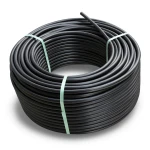 لفة أنابيب بلاستيك HDPE ضغط 10 بار PE 80 قطر خارجي 40 مم SDR 13.6 لون أسود