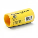 مواسير HDPE نيبروبلاست PE 100 ضغط 6 بار قطر خارجي 560 مم سمك 20.3 مم لون أصفر 