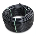 لفة أنابيب HDPE ضغط 10 بار PE 80 قطر خارجي 50 مم SDR 13.6 لون أسود
