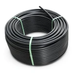 لفة أنابيب بولي ايثيلين عالي الكثافة ضغط 10 بار [PE 80] قطر خارجي 32 مم SDR 13.6 لون اسود