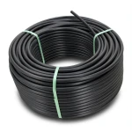 لفة أنابيب بلاستيك HDPE ضغط 10 بار PE 80 قطر خارجي 40 مم SDR 13.6 لون أسود