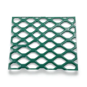 شبك بقلاوة حديد مطلي PVC سماكة 2 مم مقاس 1×2 متر