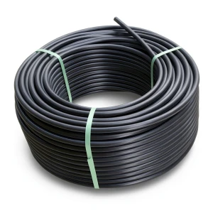 لفة أنابيب HDPE ضغط 10 بار PE 80 قطر خارجي 50 مم SDR 13.6 لون أسود