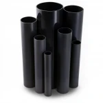 UPVC Pipes  Modern Technology Nominal Pressure 6 Bar Outside Diameter 89.1 mm Thickness 3.3 mm Black Colour