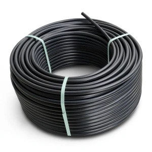 HDPE Plastic Coil Pipe PN 10 Bar PE 80 OD 90 mm SDR 13.6 Black