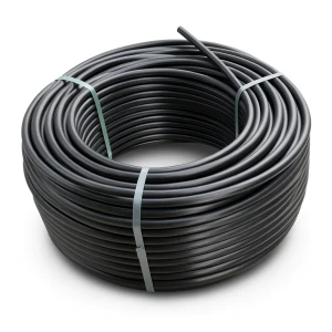 لفة أنابيب HDPE ضغط 10 بار PE 80 قطر خارجي 110 مم SDR 13.6 لون أسود