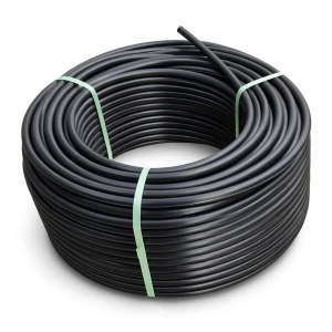 HDPE Plastic Coil Pipe PN 10 Bar PE 80 OD 125 mm SDR 13.6 Black