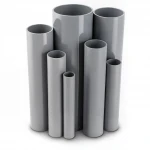 UPVC Pipes  Modern Technology Nominal Pressure 6 Bar Outside Diameter 89.1 mm Thickness 3.3 mm Gray Colour