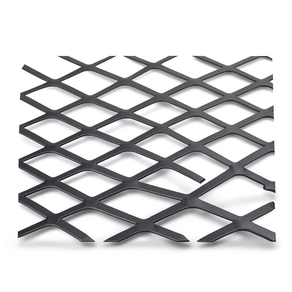 Hot Rolled Expanded Metal Thickness 1.2 mm Width 1.22 M Length 1 M