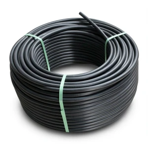 HDPE Plastic Coil Pipe PN 10 Bar PE 80 OD 160 mm SDR 13.6 Black